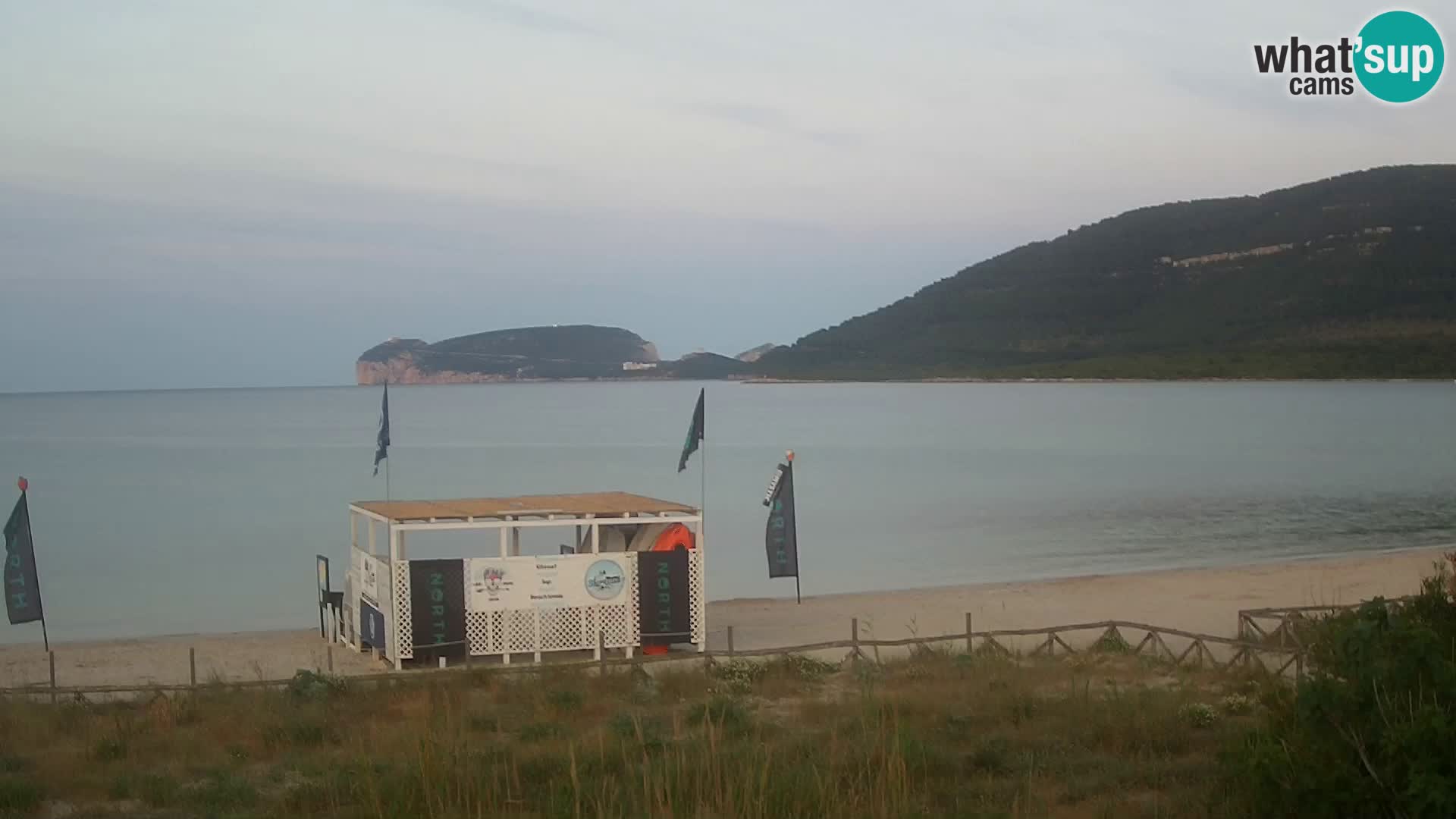 Spletna kamera plaža La Stalla Riviera del Corallo – Alghero – Sardinija – Italija