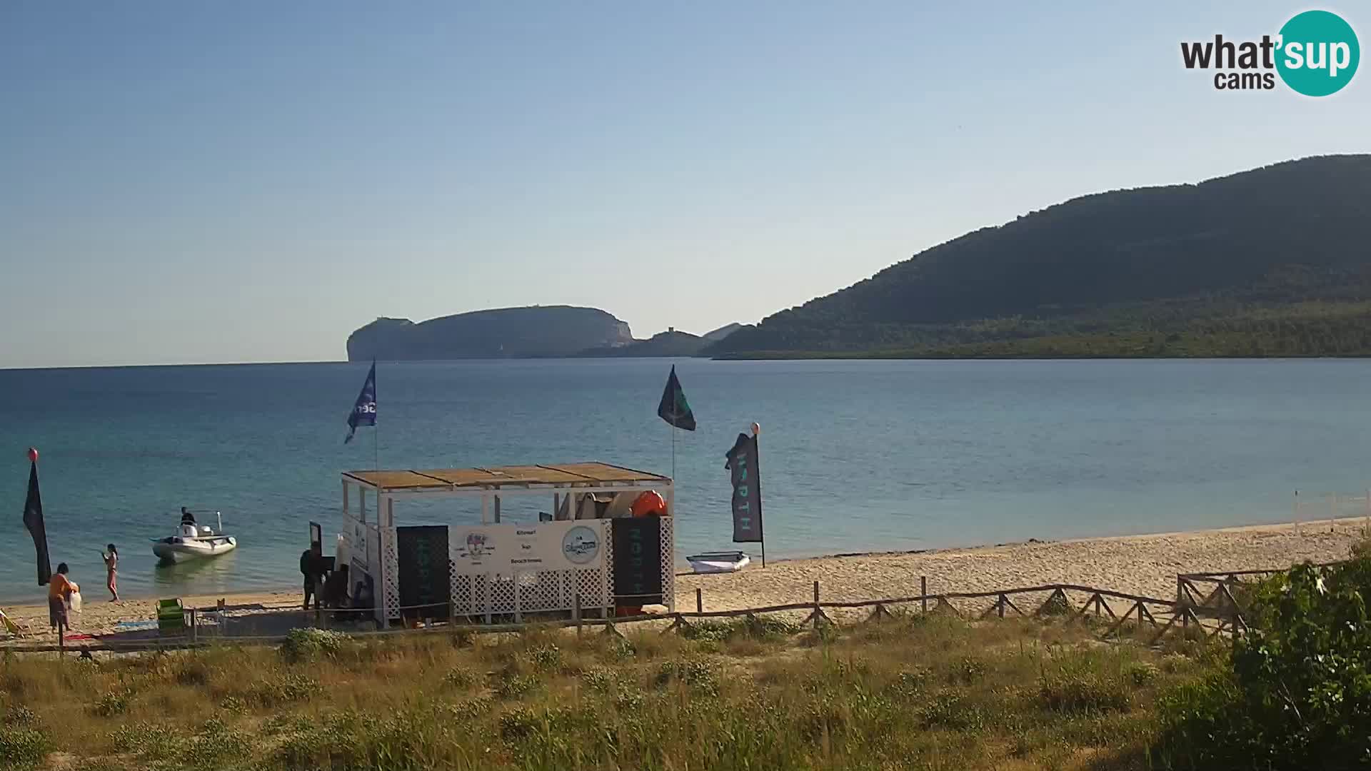 Live webcam La Stalla beach Riviera del Corallo – Alghero – Sardinia – Italy