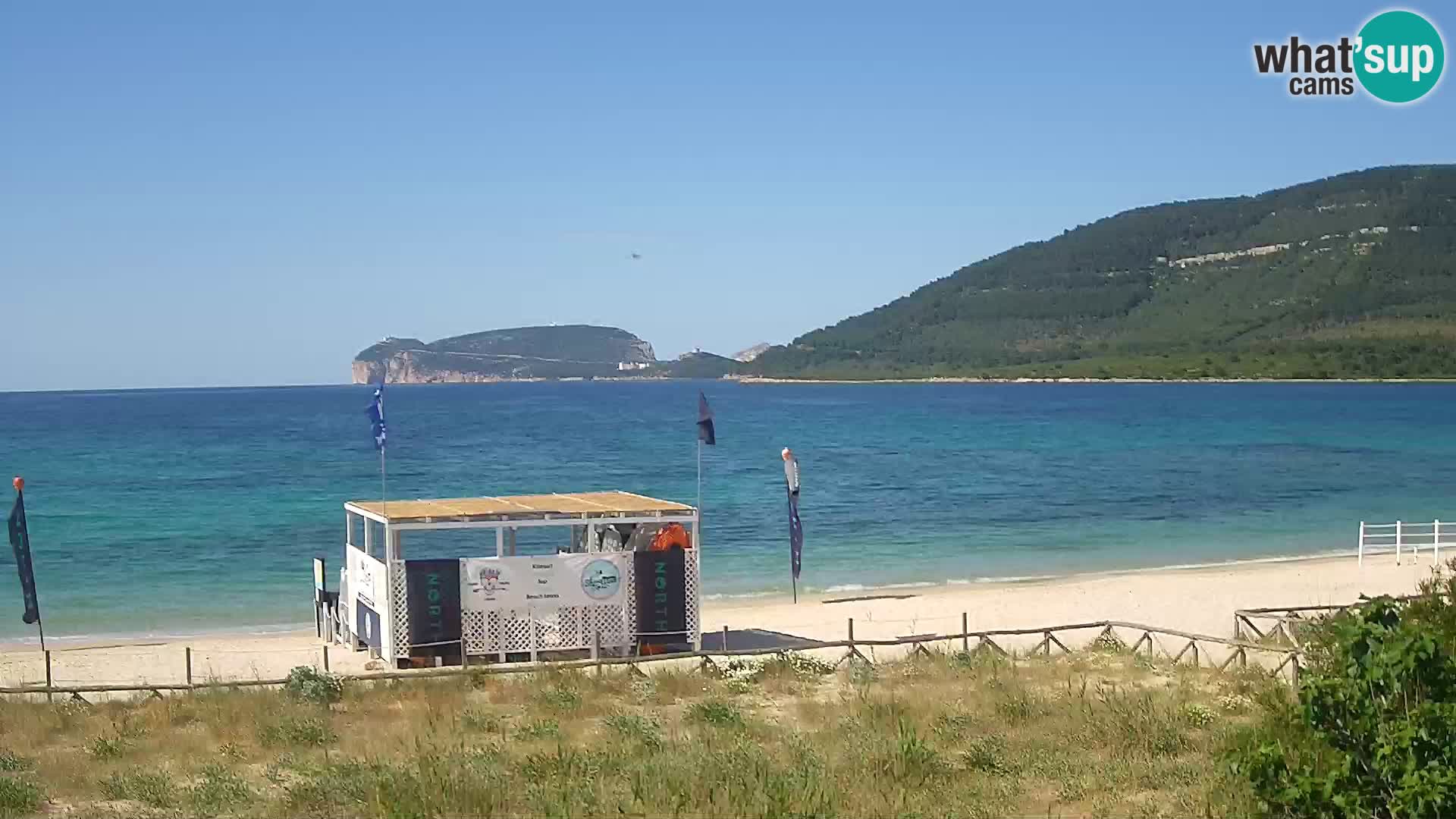 Live webcam La Stalla beach Riviera del Corallo – Alghero – Sardinia – Italy