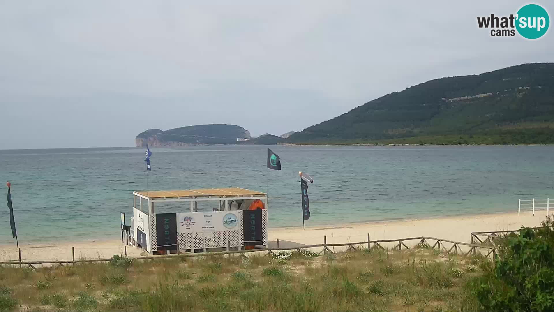 Webcam spiaggia La Stalla Riviera del Corallo – Alghero – Sardegna