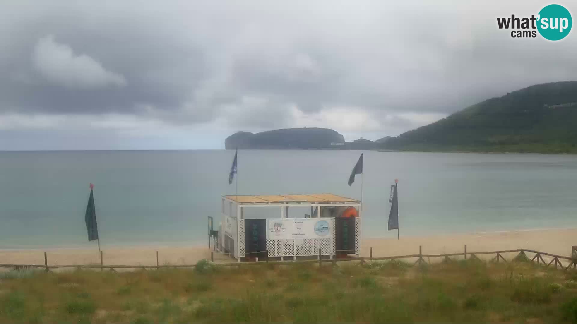 Live Webcam La Stalla Strand Riviera del Corallo – Alghero – Sardinien – Italien