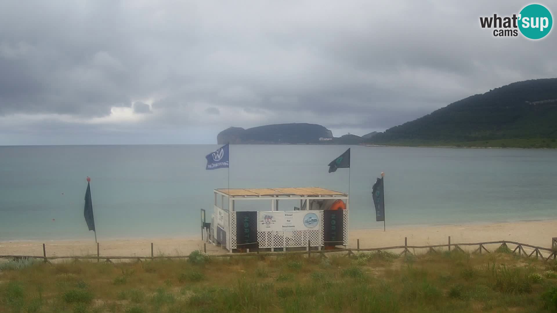 Webcam en direct Plage de La Stalla Riviera del Corallo – Alghero – Sardaigne – Italie