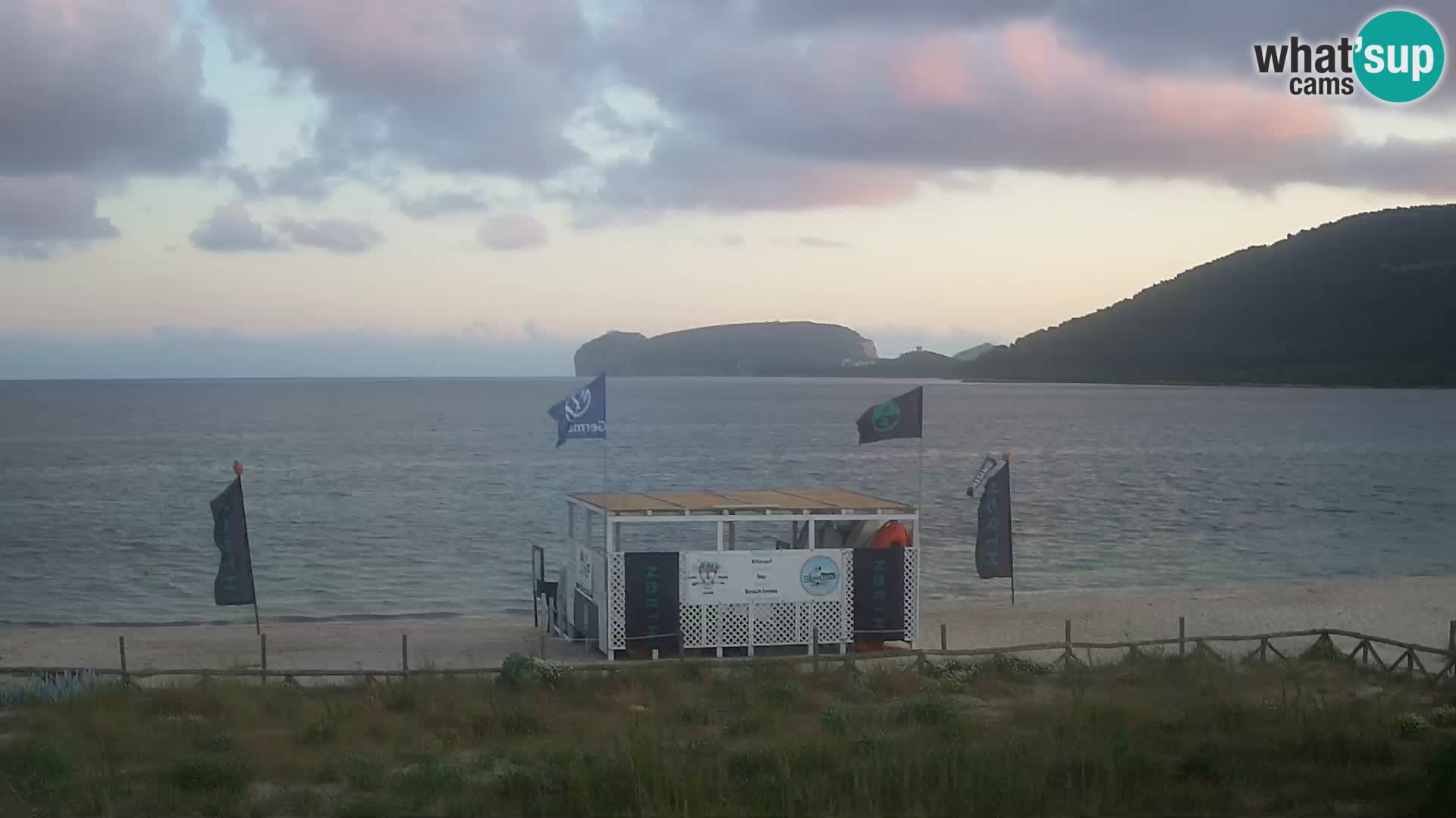 Live webcam La Stalla beach Riviera del Corallo – Alghero – Sardinia – Italy