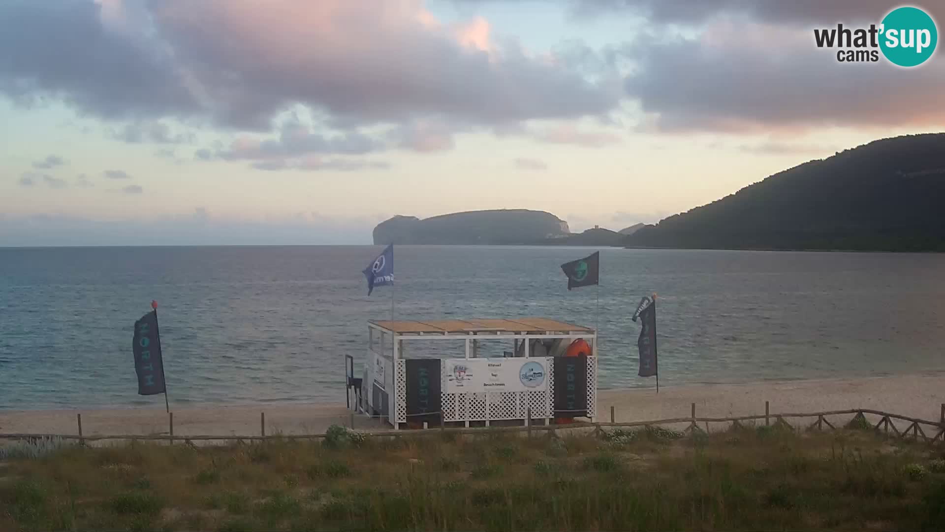 Spletna kamera plaža La Stalla Riviera del Corallo – Alghero – Sardinija – Italija