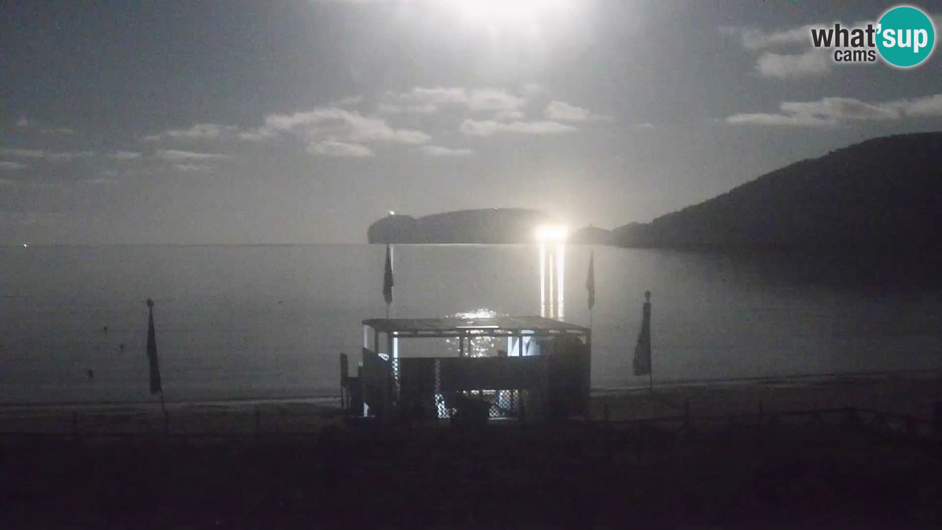 Live webcam La Stalla beach Riviera del Corallo – Alghero – Sardinia – Italy