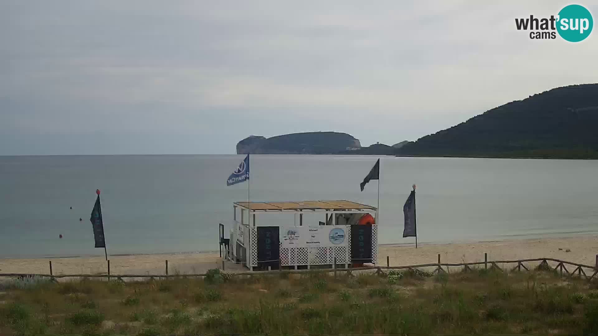 Spletna kamera plaža La Stalla Riviera del Corallo – Alghero – Sardinija – Italija
