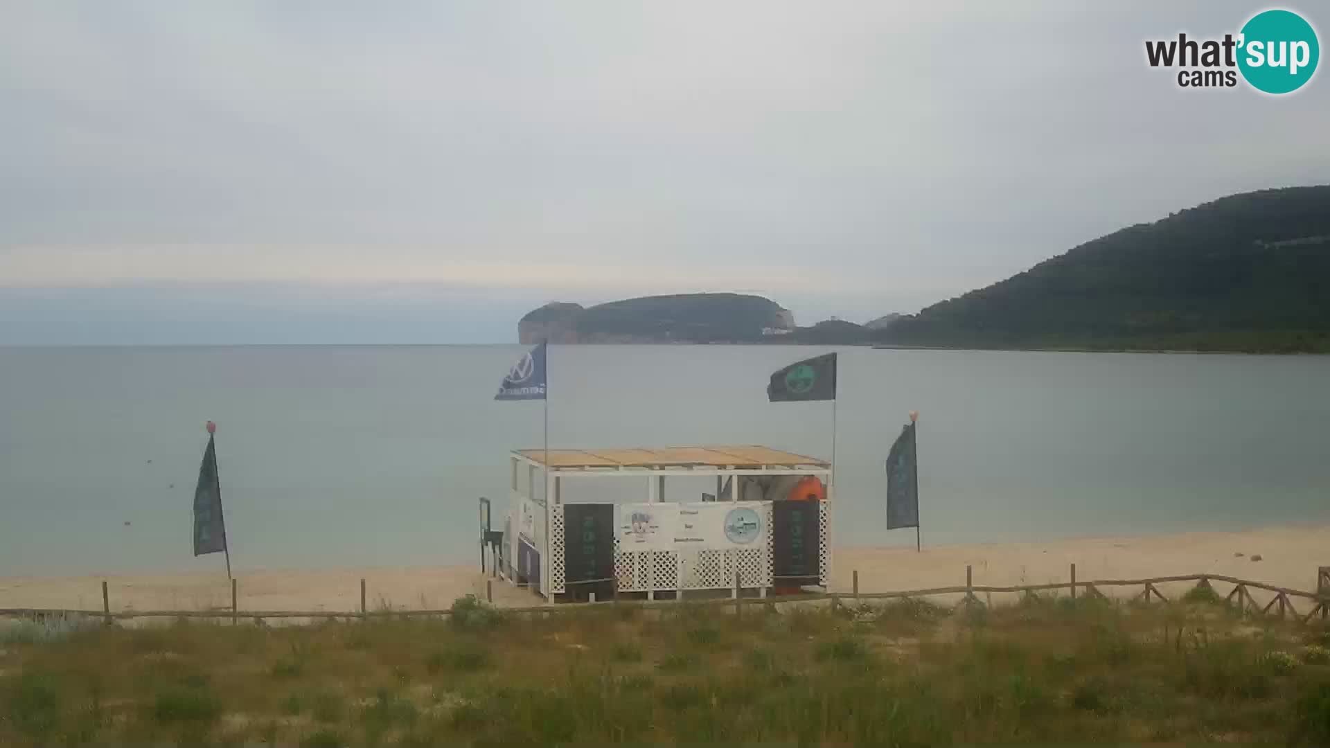 Live webcam La Stalla beach Riviera del Corallo – Alghero – Sardinia – Italy