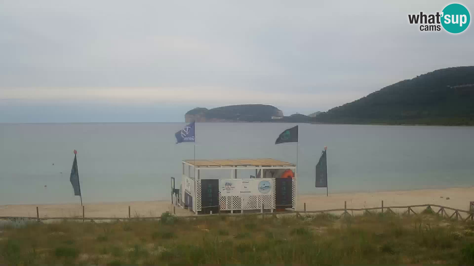 Live webcam La Stalla beach Riviera del Corallo – Alghero – Sardinia – Italy