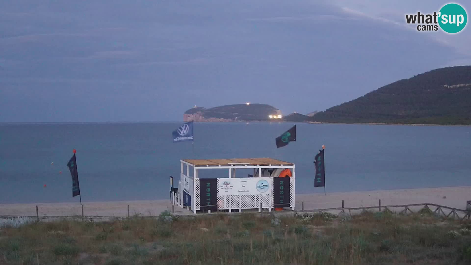 Live webcam La Stalla beach Riviera del Corallo – Alghero – Sardinia – Italy