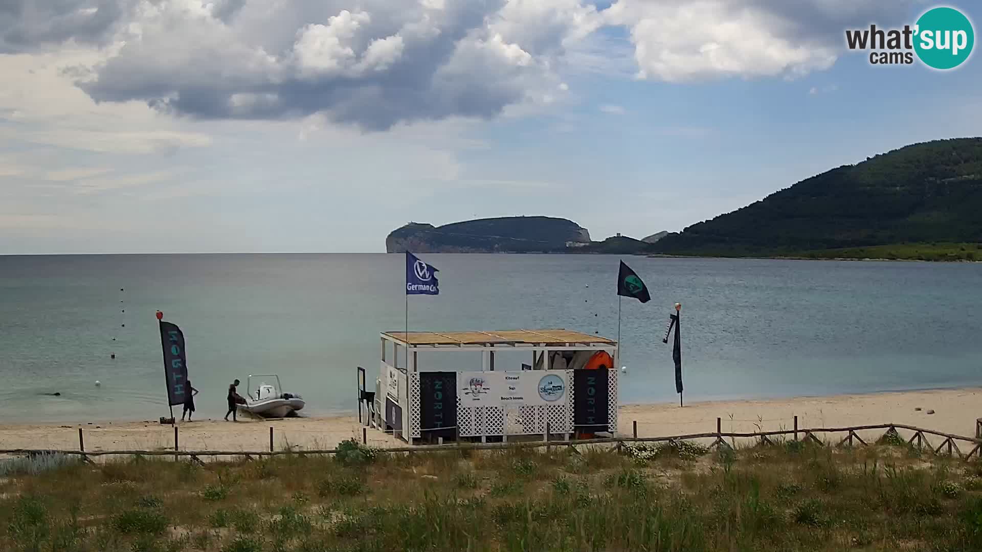Live webcam La Stalla beach Riviera del Corallo – Alghero – Sardinia – Italy