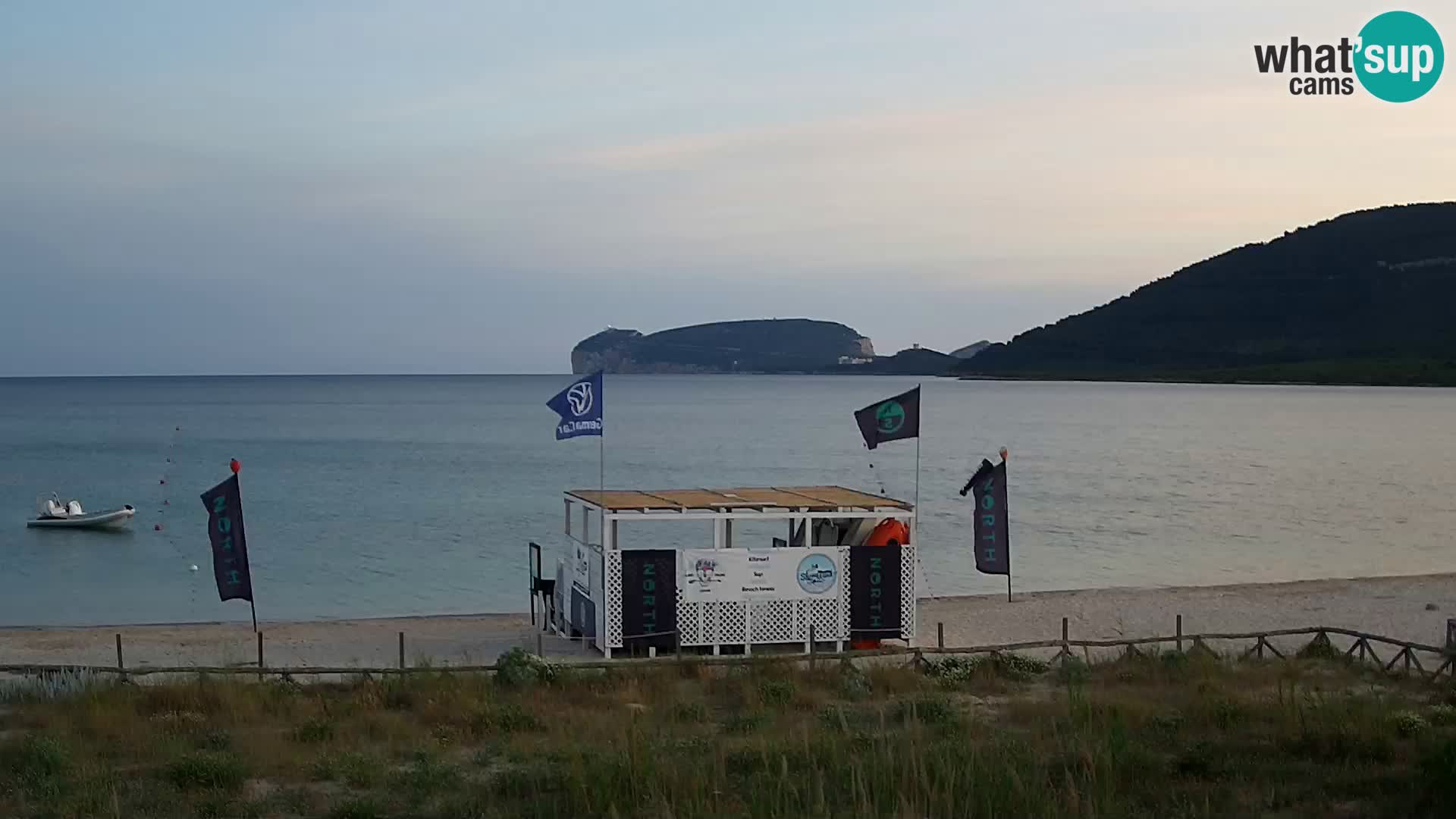 Live webcam La Stalla beach Riviera del Corallo – Alghero – Sardinia – Italy