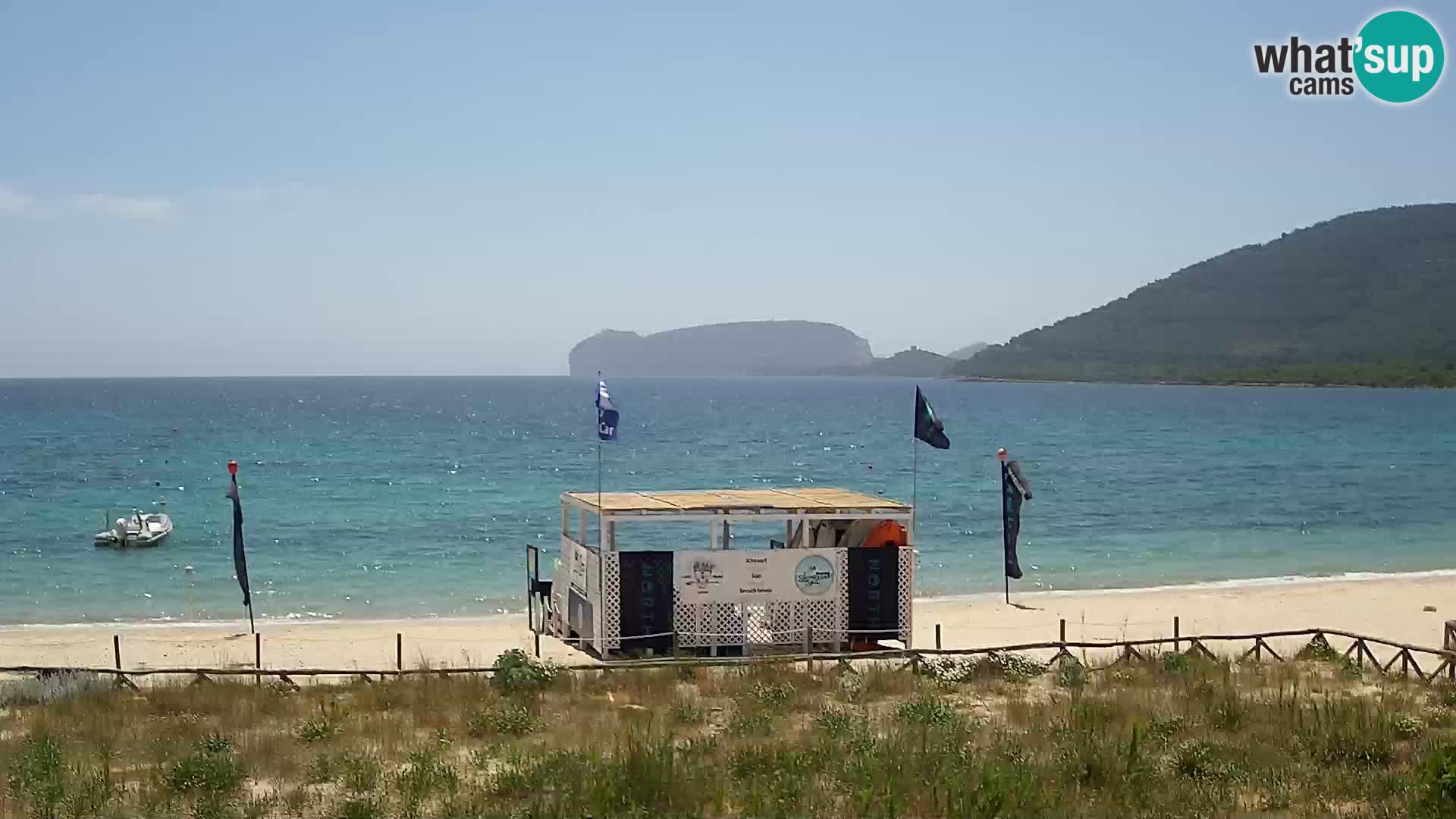 Webcam spiaggia La Stalla Riviera del Corallo – Alghero – Sardegna