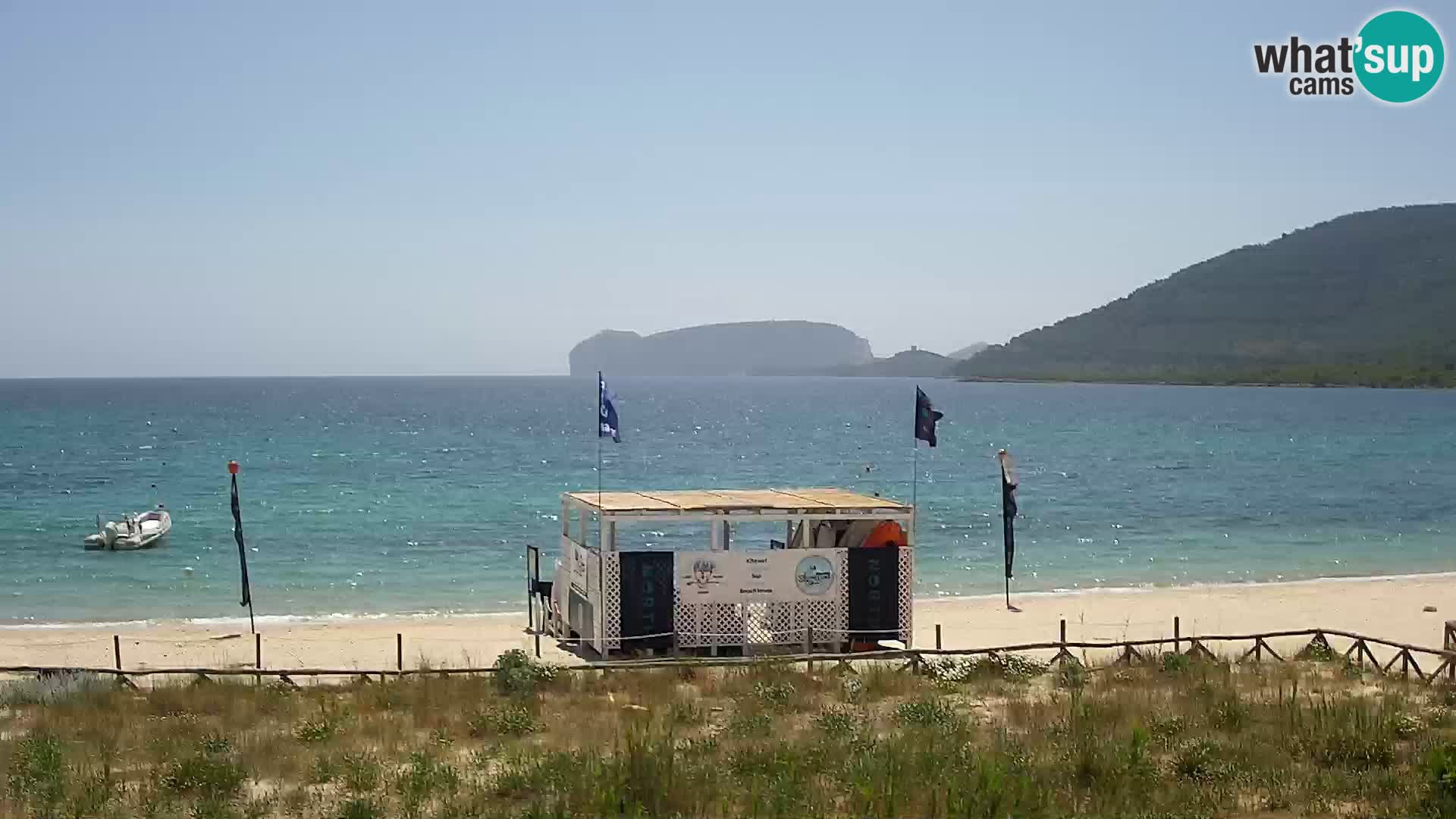 Webcam en direct Plage de La Stalla Riviera del Corallo – Alghero – Sardaigne – Italie