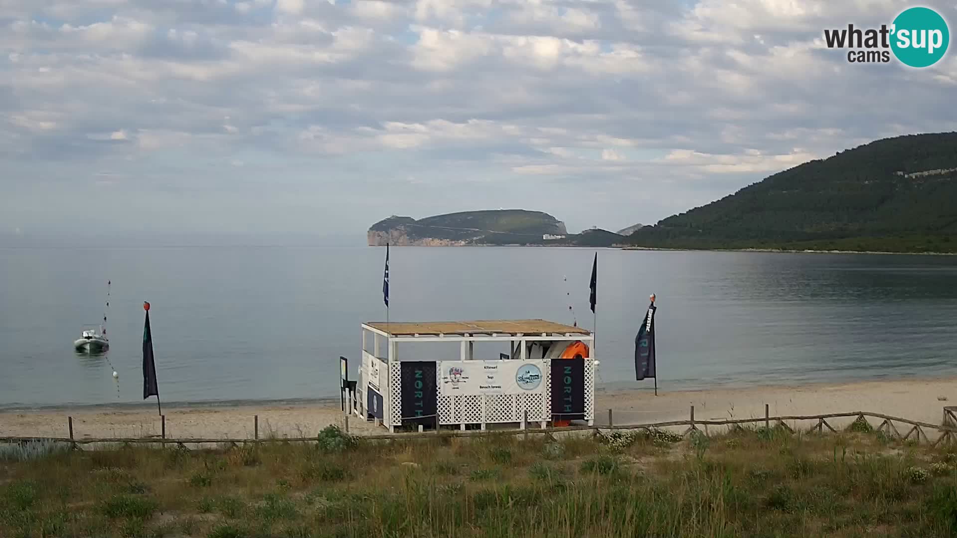 Webcam spiaggia La Stalla Riviera del Corallo – Alghero – Sardegna