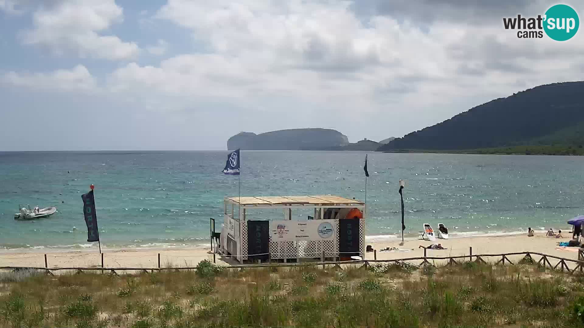 Live Webcam La Stalla Strand Riviera del Corallo – Alghero – Sardinien – Italien