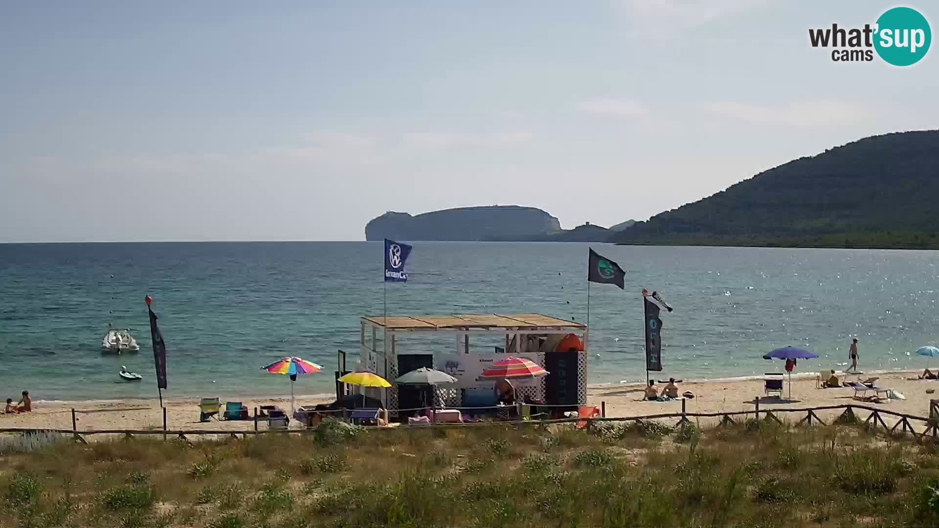 Live Webcam La Stalla Strand Riviera del Corallo – Alghero – Sardinien – Italien
