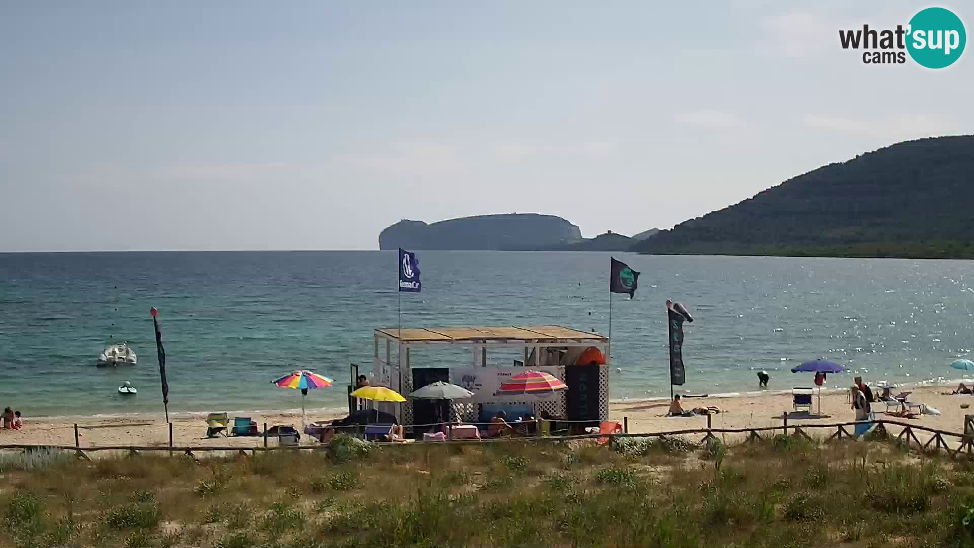 Live webcam La Stalla beach Riviera del Corallo – Alghero – Sardinia – Italy