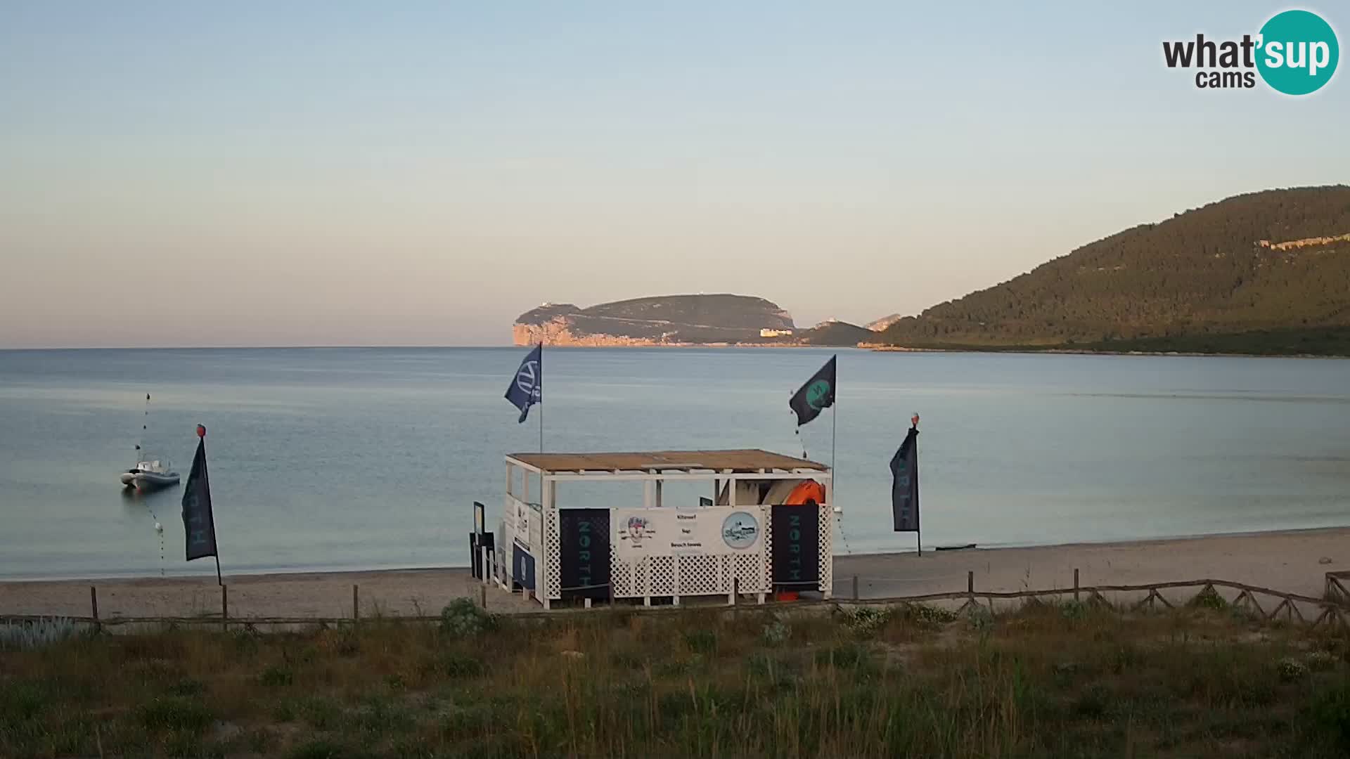 Live webcam La Stalla beach Riviera del Corallo – Alghero – Sardinia – Italy
