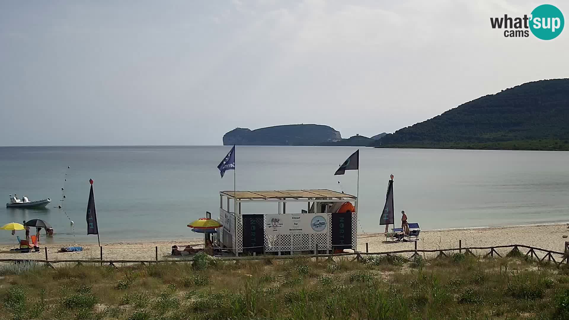 Spletna kamera plaža La Stalla Riviera del Corallo – Alghero – Sardinija – Italija