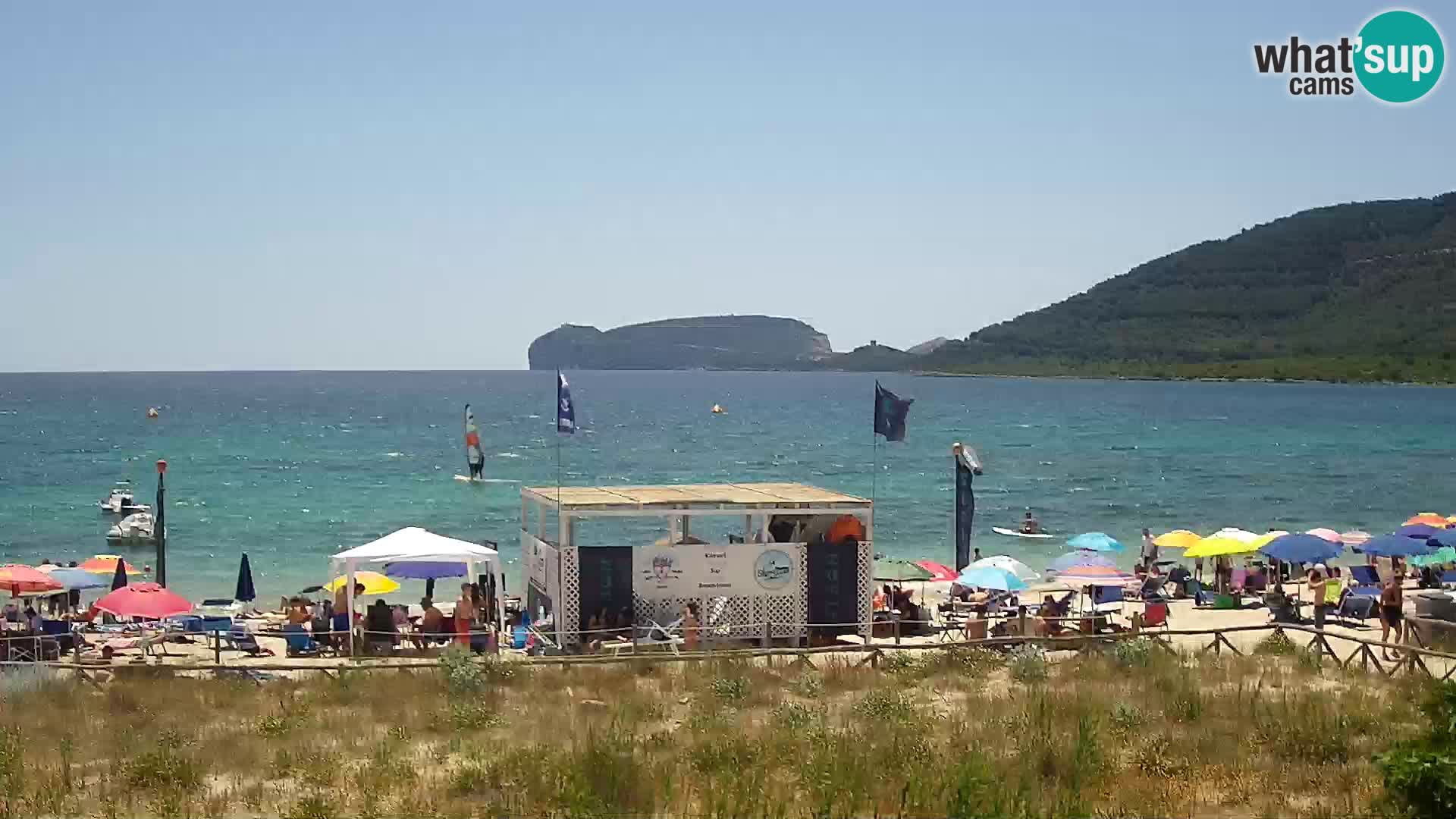 Live webcam La Stalla beach Riviera del Corallo – Alghero – Sardinia – Italy