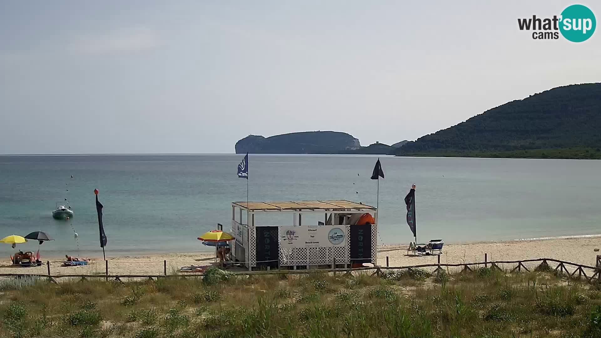 Webcam en direct Plage de La Stalla Riviera del Corallo – Alghero – Sardaigne – Italie