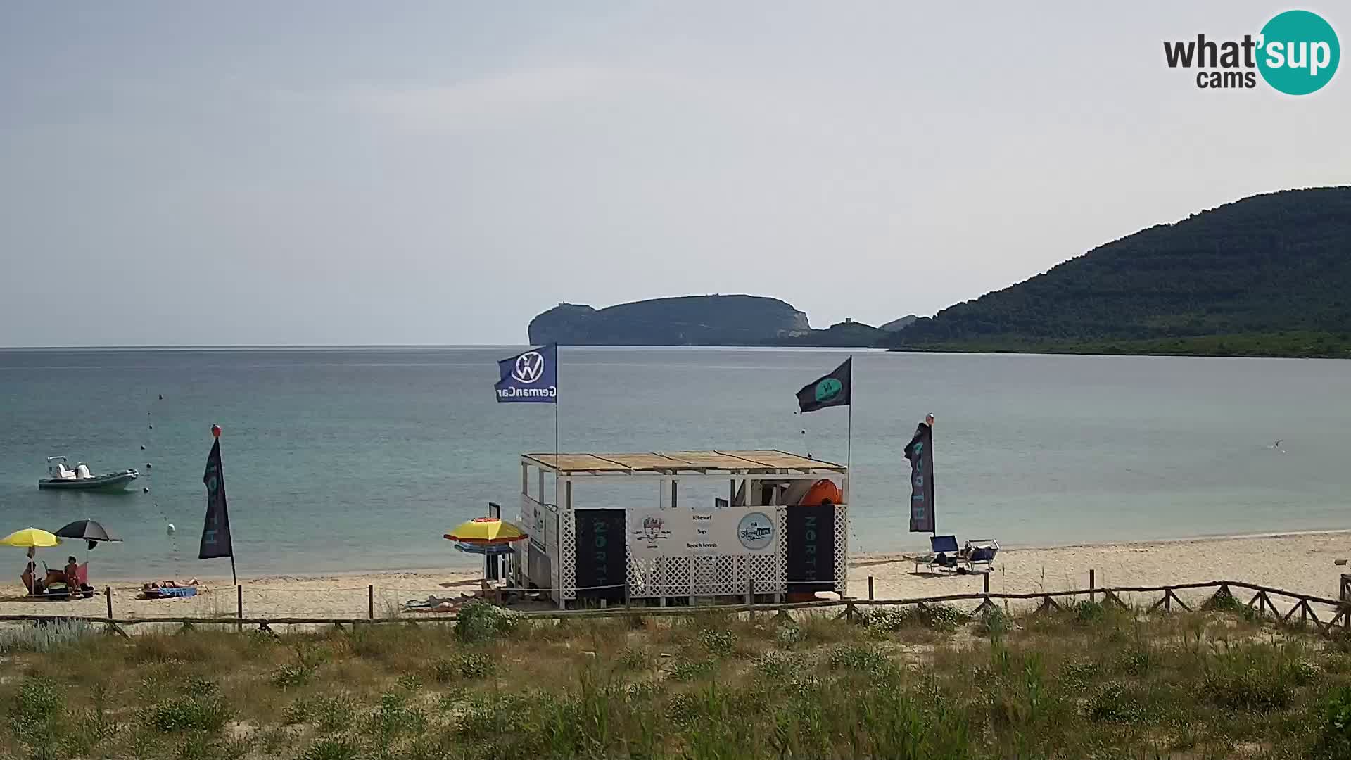 Spletna kamera plaža La Stalla Riviera del Corallo – Alghero – Sardinija – Italija