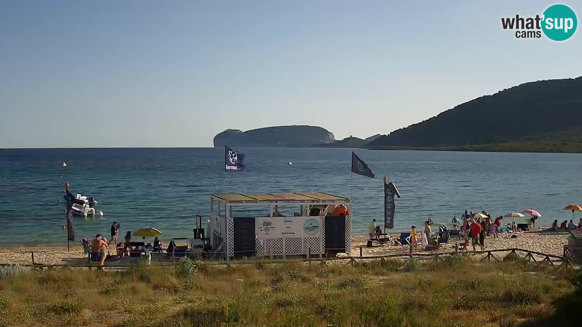 Spletna kamera plaža La Stalla Riviera del Corallo – Alghero – Sardinija – Italija
