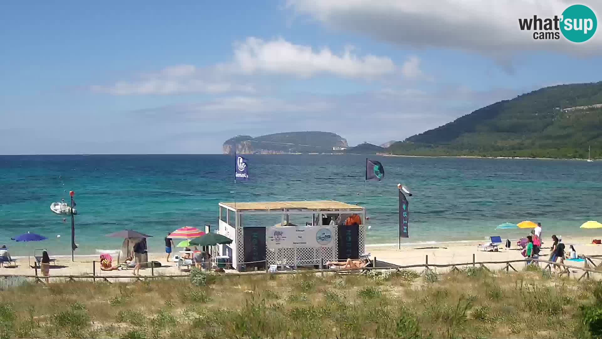 Webcam spiaggia La Stalla Riviera del Corallo – Alghero – Sardegna