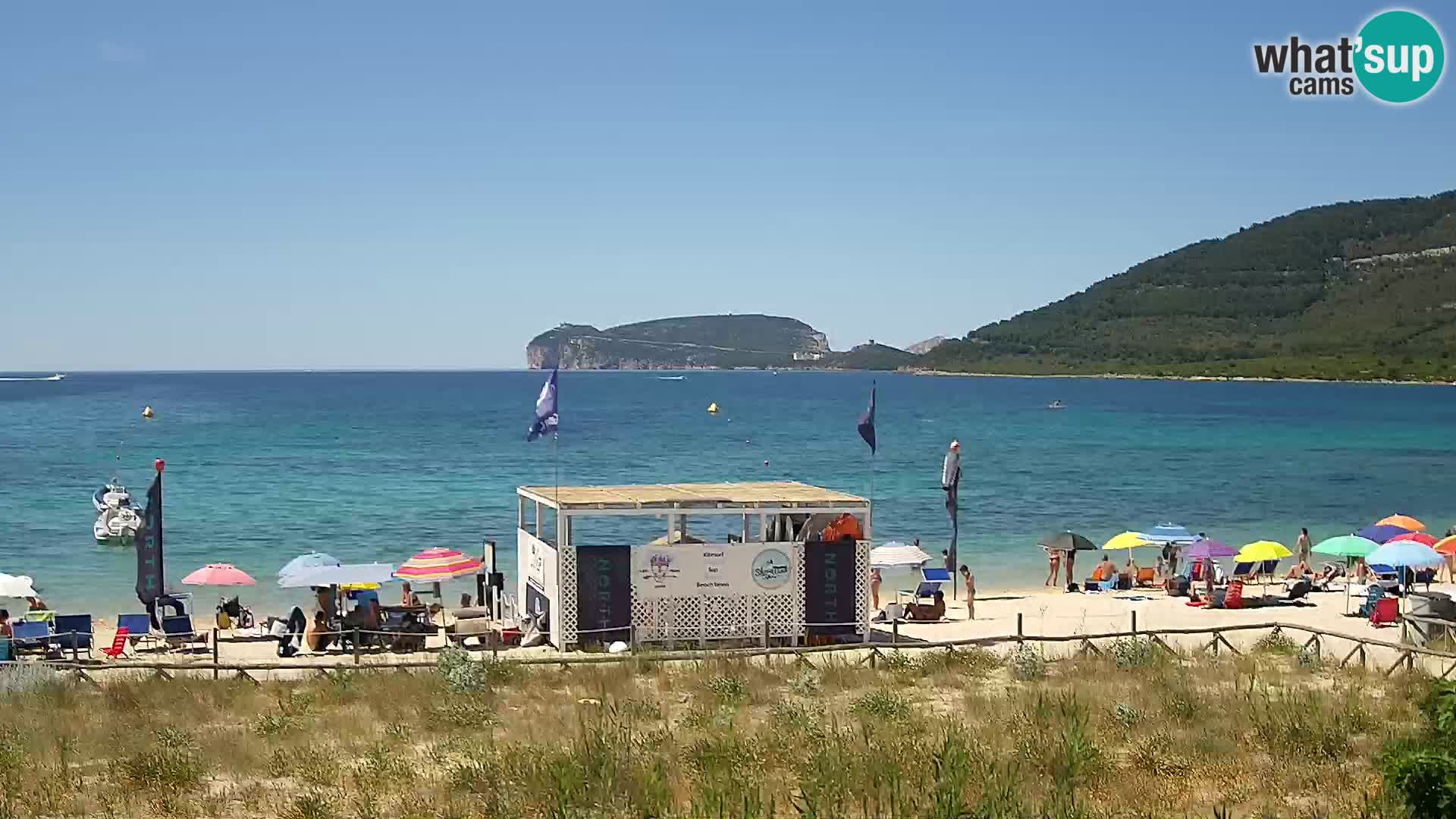 Webcam spiaggia La Stalla Riviera del Corallo – Alghero – Sardegna