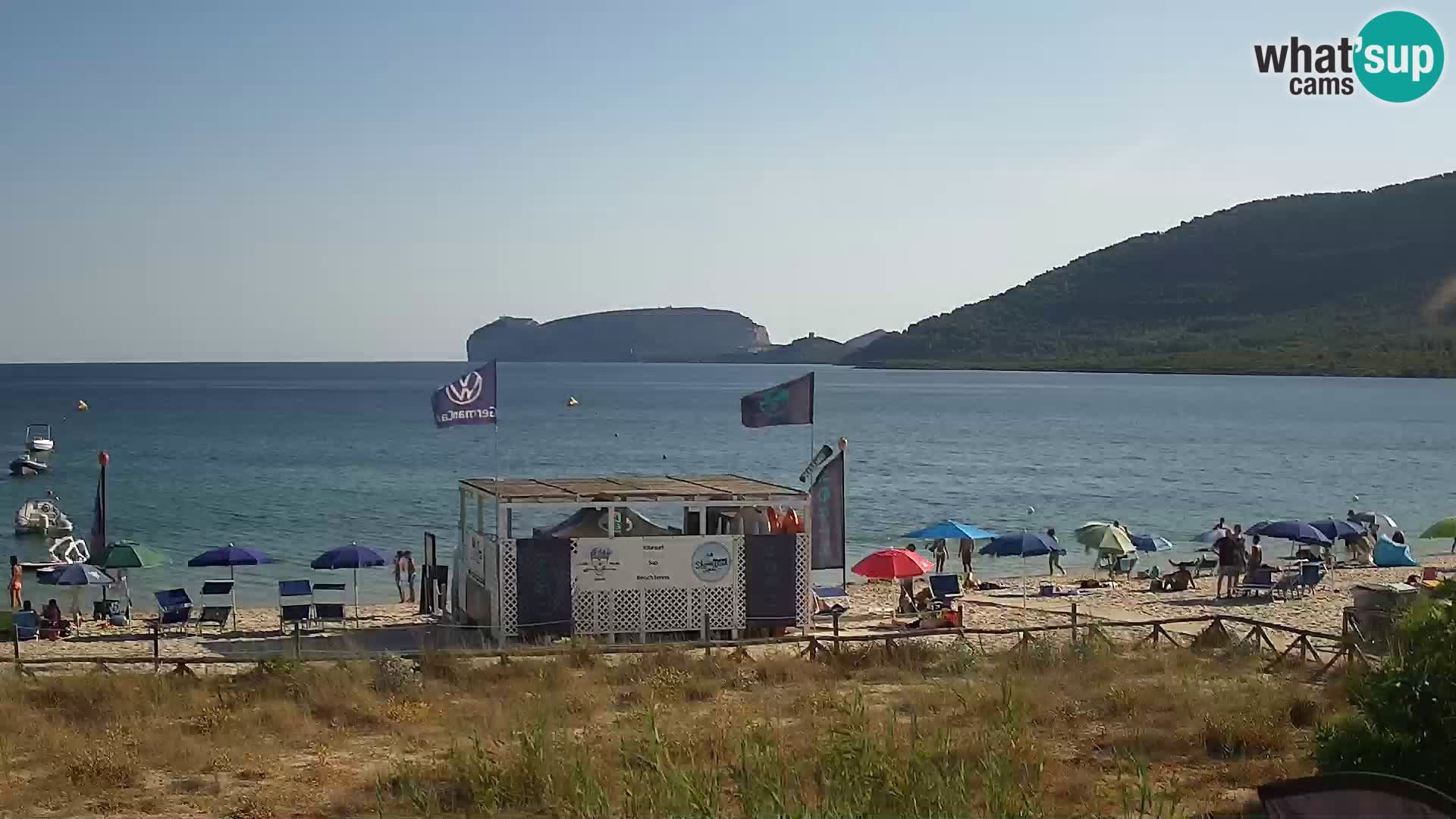 Spletna kamera plaža La Stalla Riviera del Corallo – Alghero – Sardinija – Italija