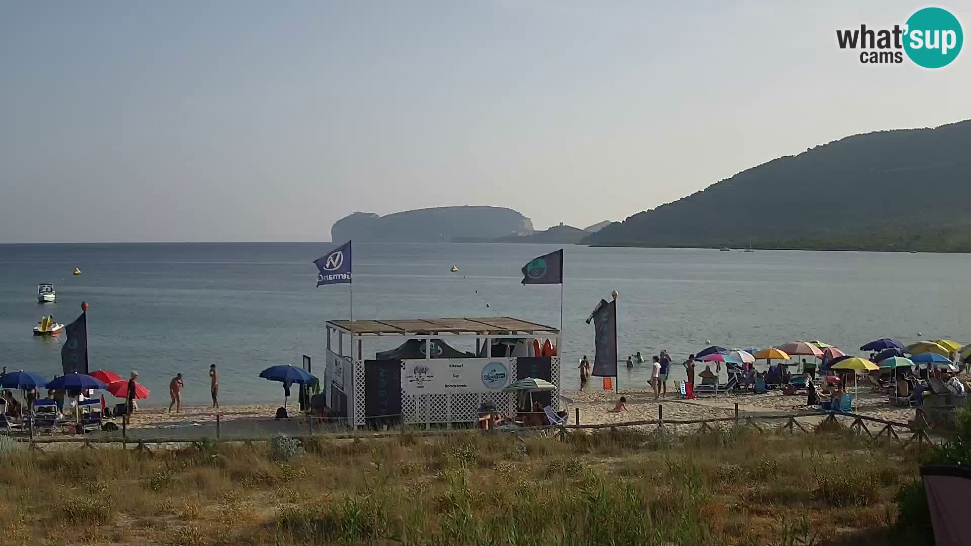 Live webcam La Stalla beach Riviera del Corallo – Alghero – Sardinia – Italy