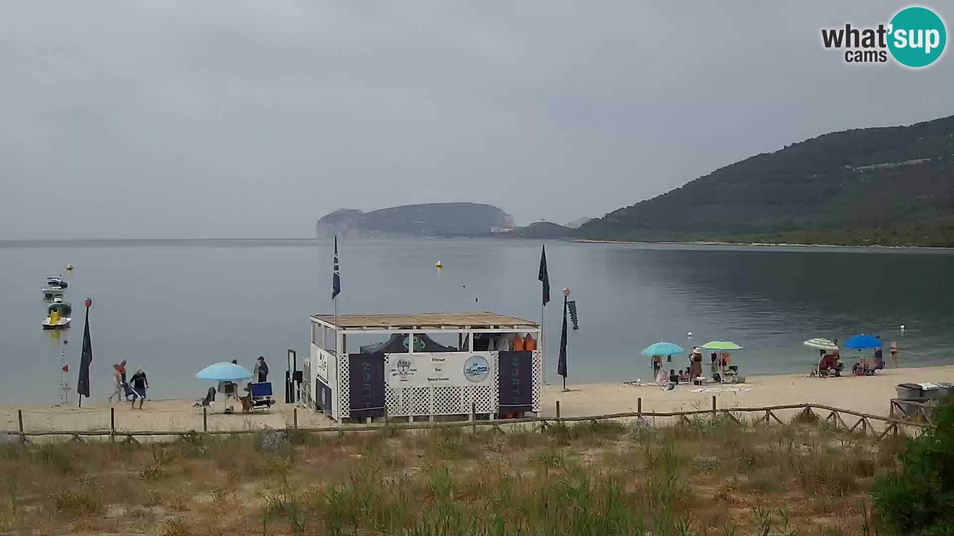 Webcam en direct Plage de La Stalla Riviera del Corallo – Alghero – Sardaigne – Italie