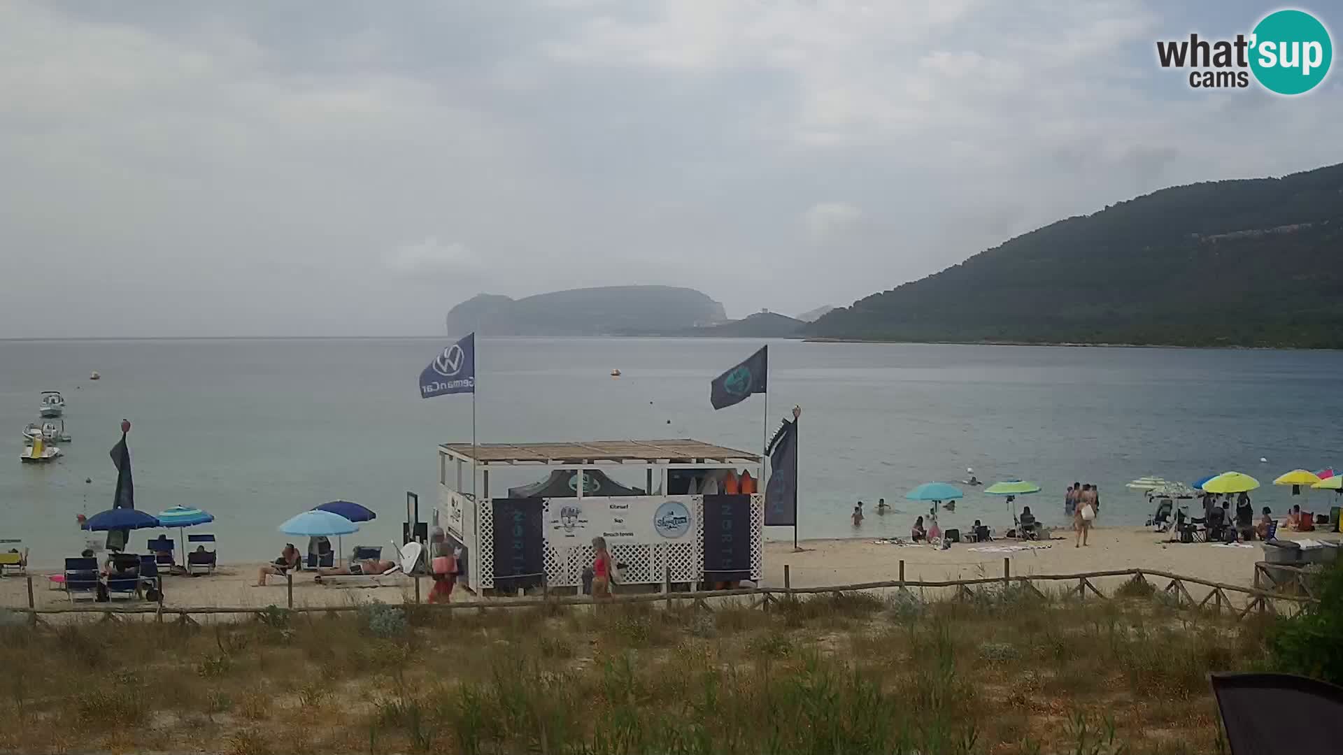 Webcam spiaggia La Stalla Riviera del Corallo – Alghero – Sardegna