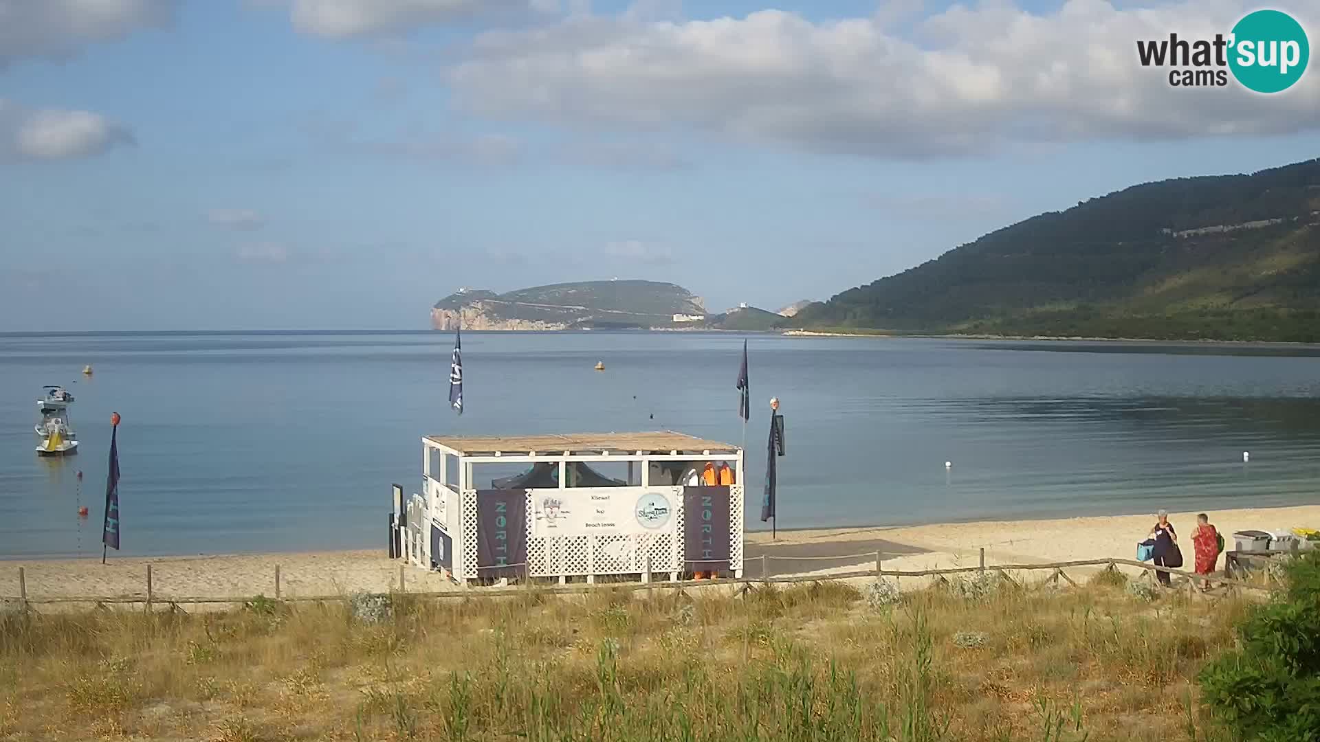 Spletna kamera plaža La Stalla Riviera del Corallo – Alghero – Sardinija – Italija