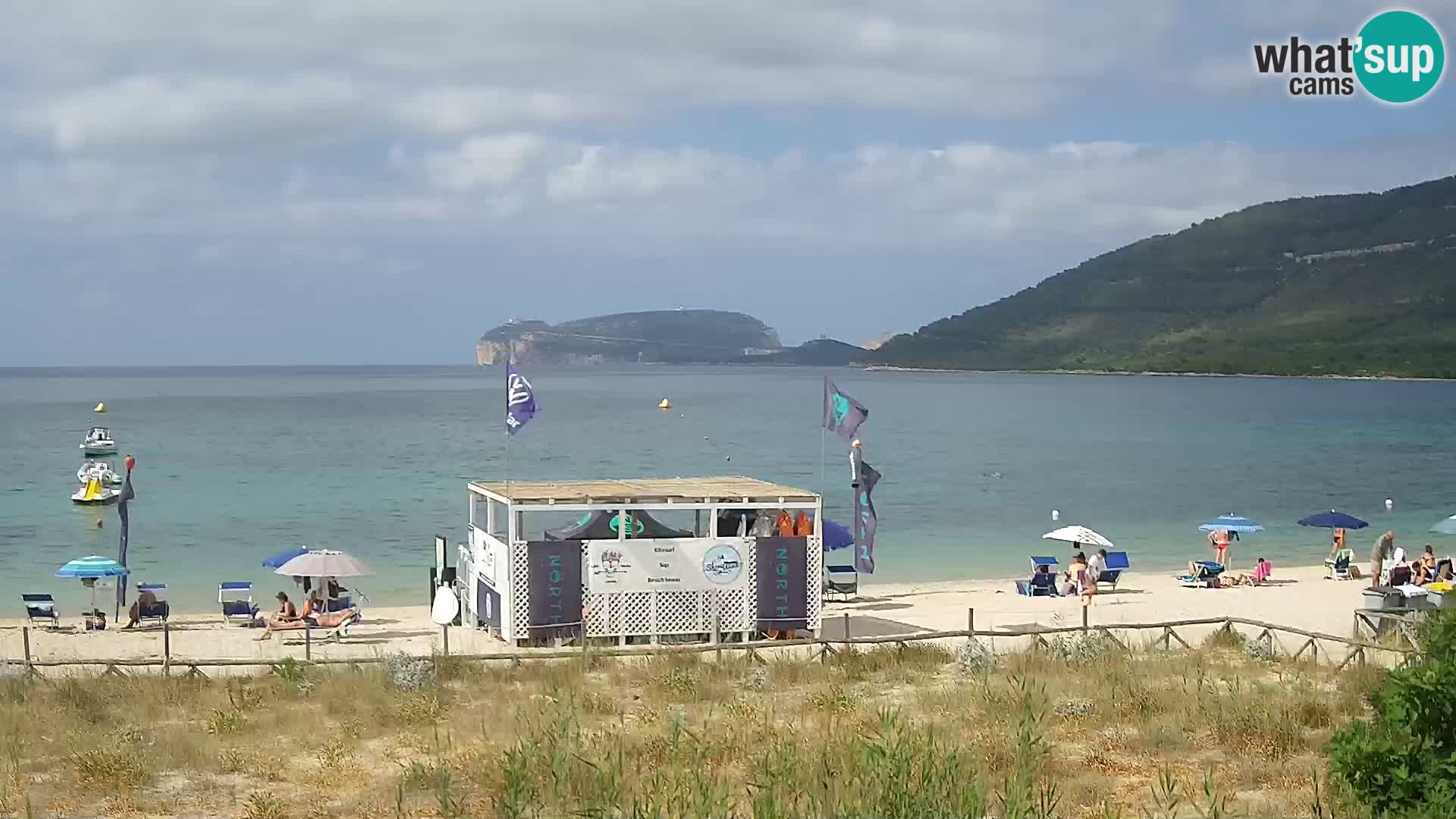 Webcam en direct Plage de La Stalla Riviera del Corallo – Alghero – Sardaigne – Italie