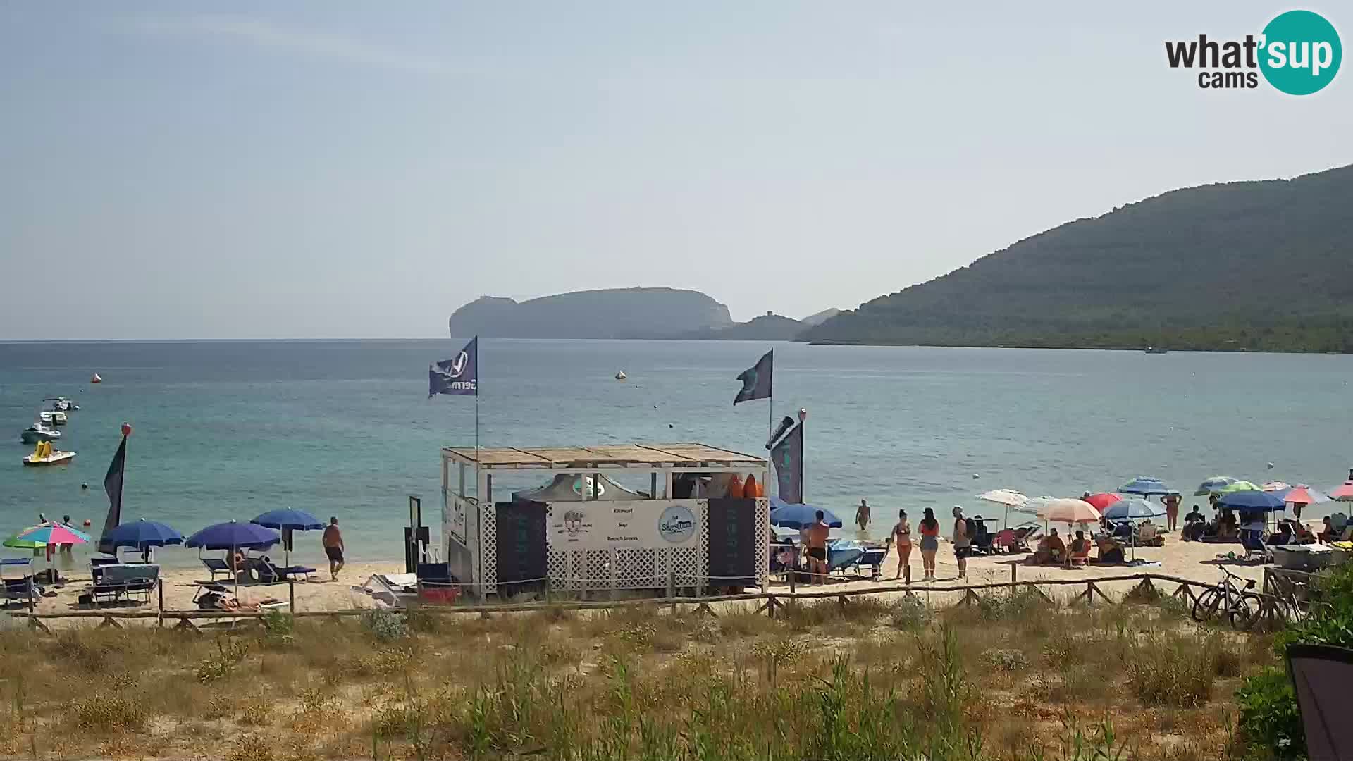 Live webcam La Stalla beach Riviera del Corallo – Alghero – Sardinia – Italy