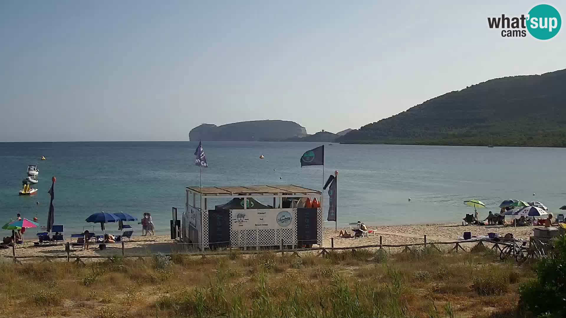 Live webcam La Stalla beach Riviera del Corallo – Alghero – Sardinia – Italy