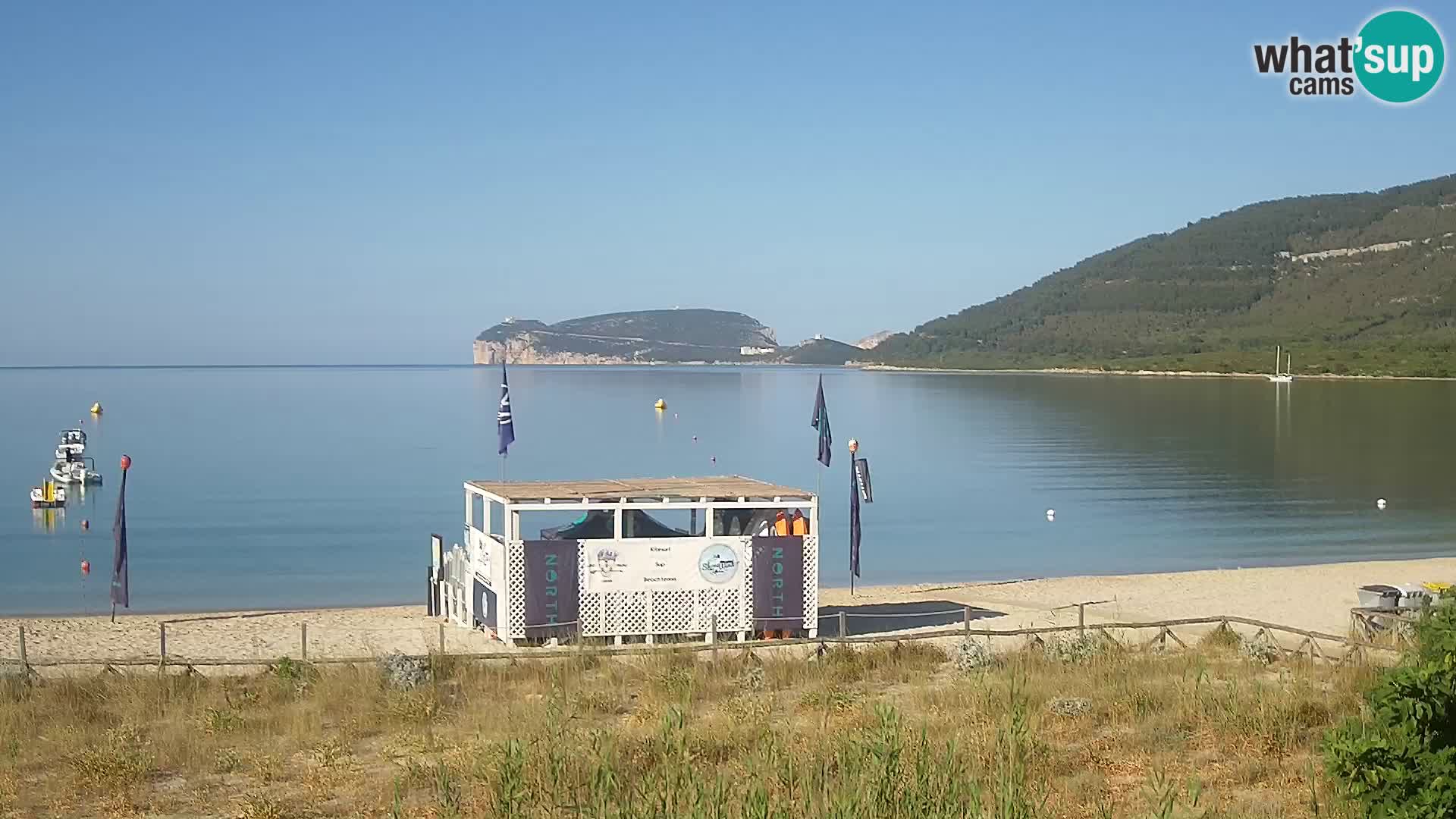 Live webcam La Stalla beach Riviera del Corallo – Alghero – Sardinia – Italy