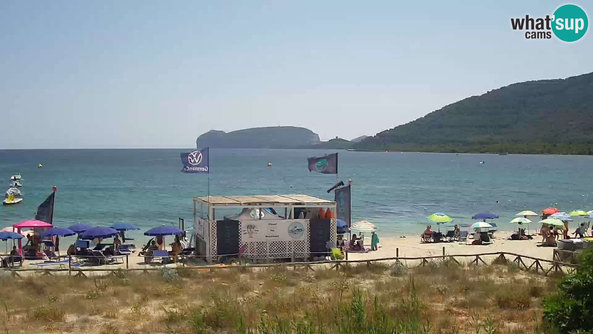 Live webcam La Stalla beach Riviera del Corallo – Alghero – Sardinia – Italy