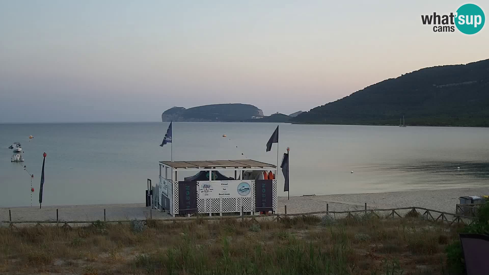 Webcam en direct Plage de La Stalla Riviera del Corallo – Alghero – Sardaigne – Italie
