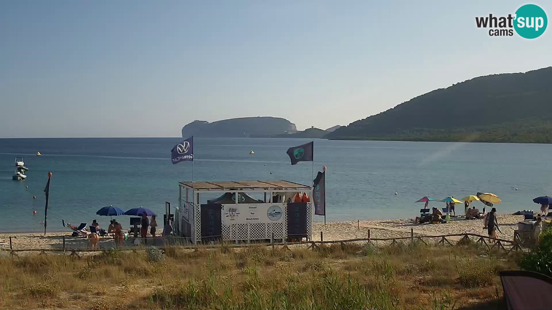 Live webcam La Stalla beach Riviera del Corallo – Alghero – Sardinia – Italy