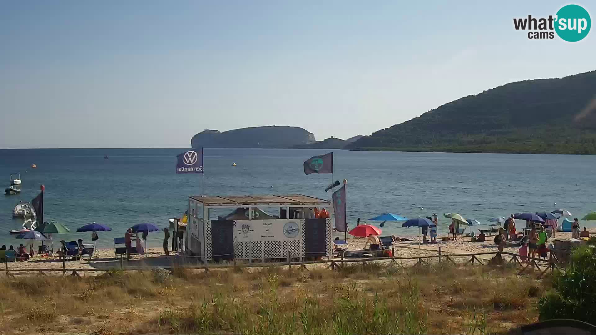 Webcam en direct Plage de La Stalla Riviera del Corallo – Alghero – Sardaigne – Italie