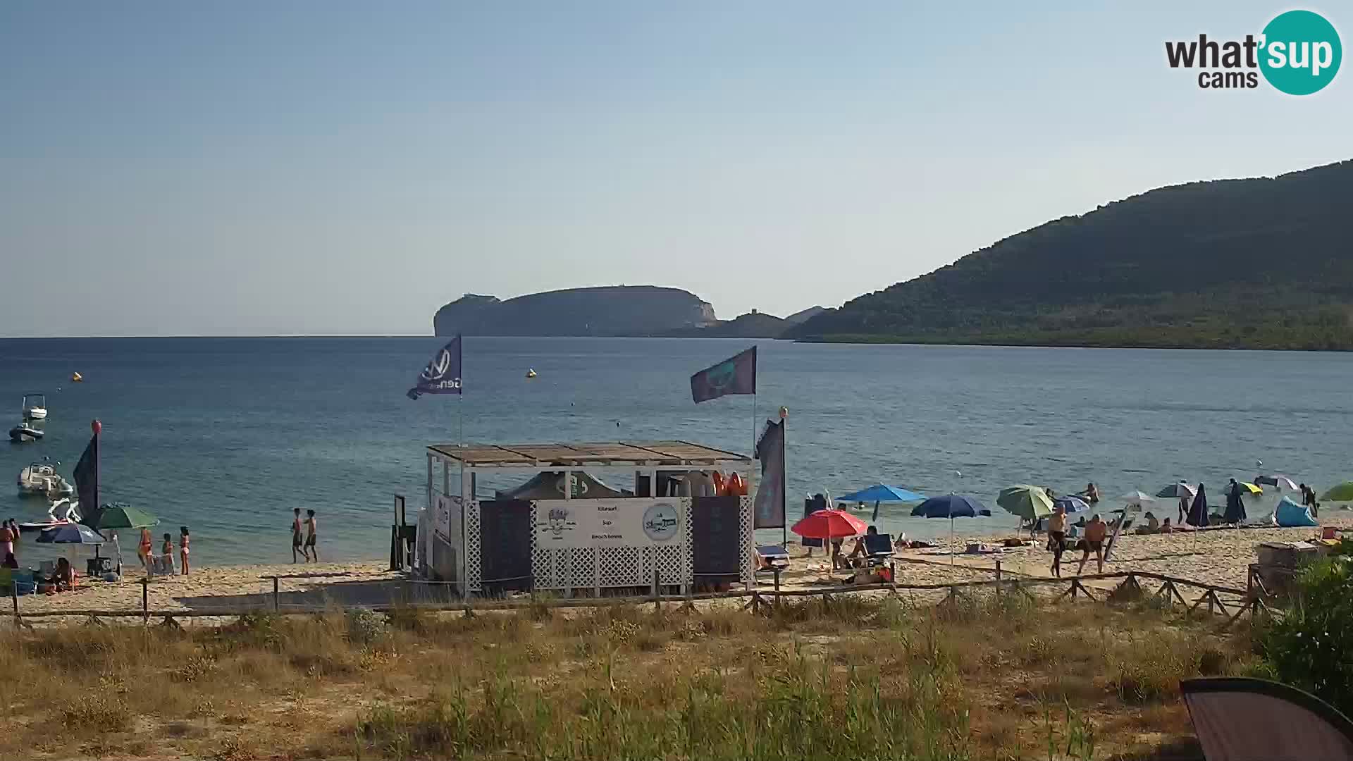 Live webcam La Stalla beach Riviera del Corallo – Alghero – Sardinia – Italy