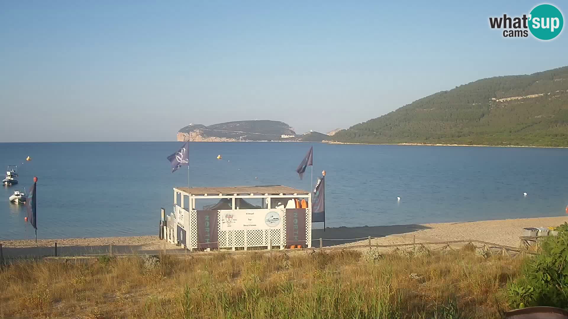 Live webcam La Stalla beach Riviera del Corallo – Alghero – Sardinia – Italy