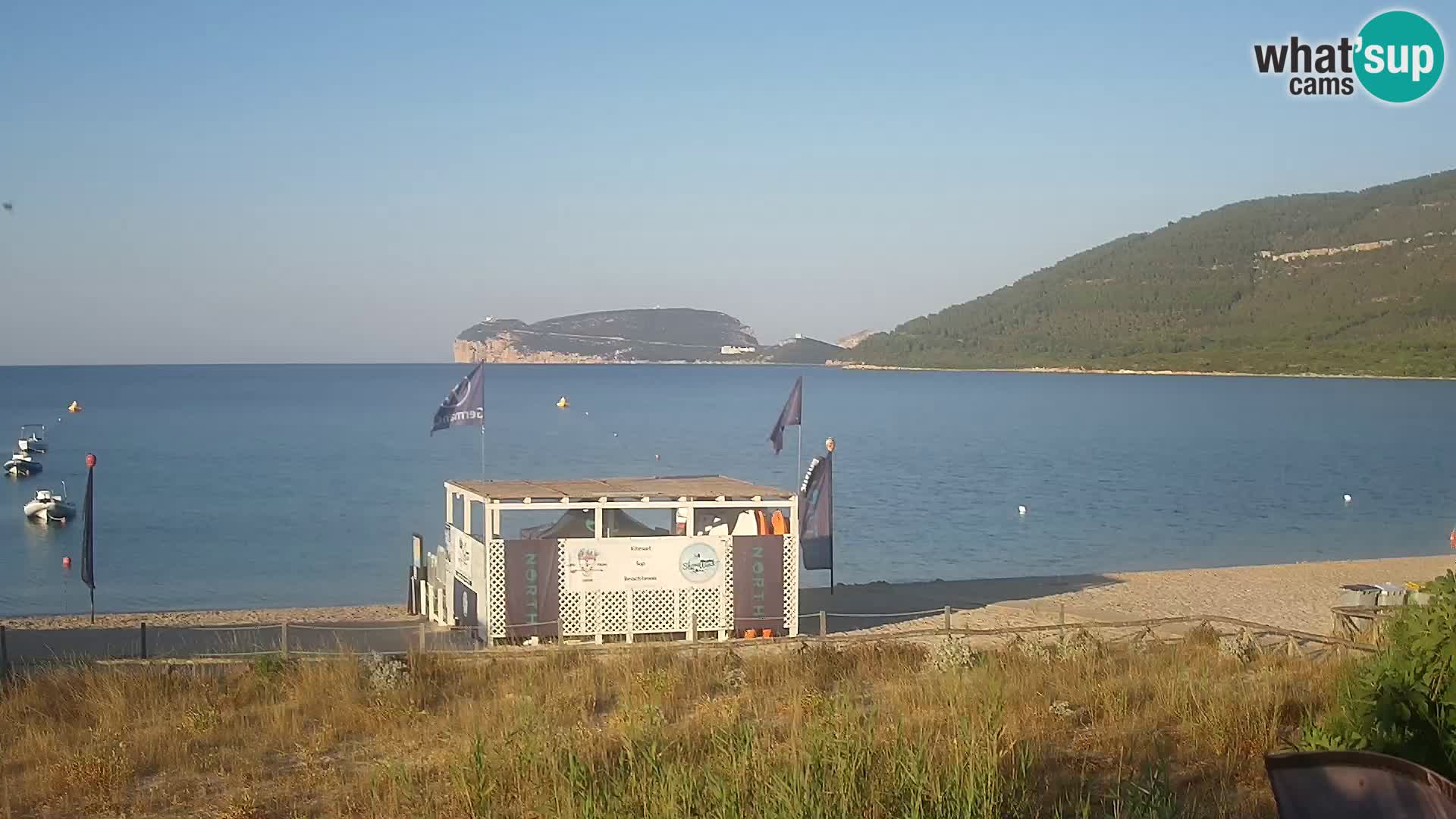 Spletna kamera plaža La Stalla Riviera del Corallo – Alghero – Sardinija – Italija