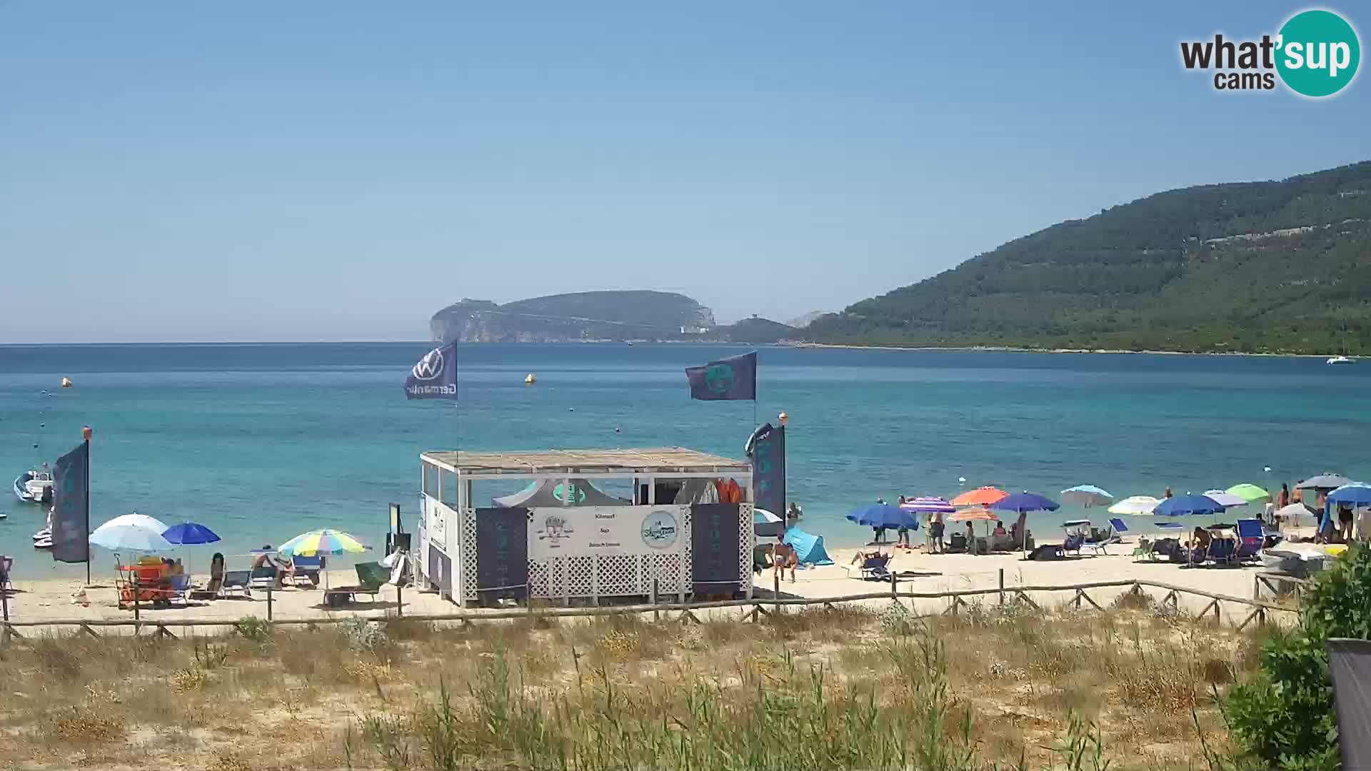 Webcam spiaggia La Stalla Riviera del Corallo – Alghero – Sardegna