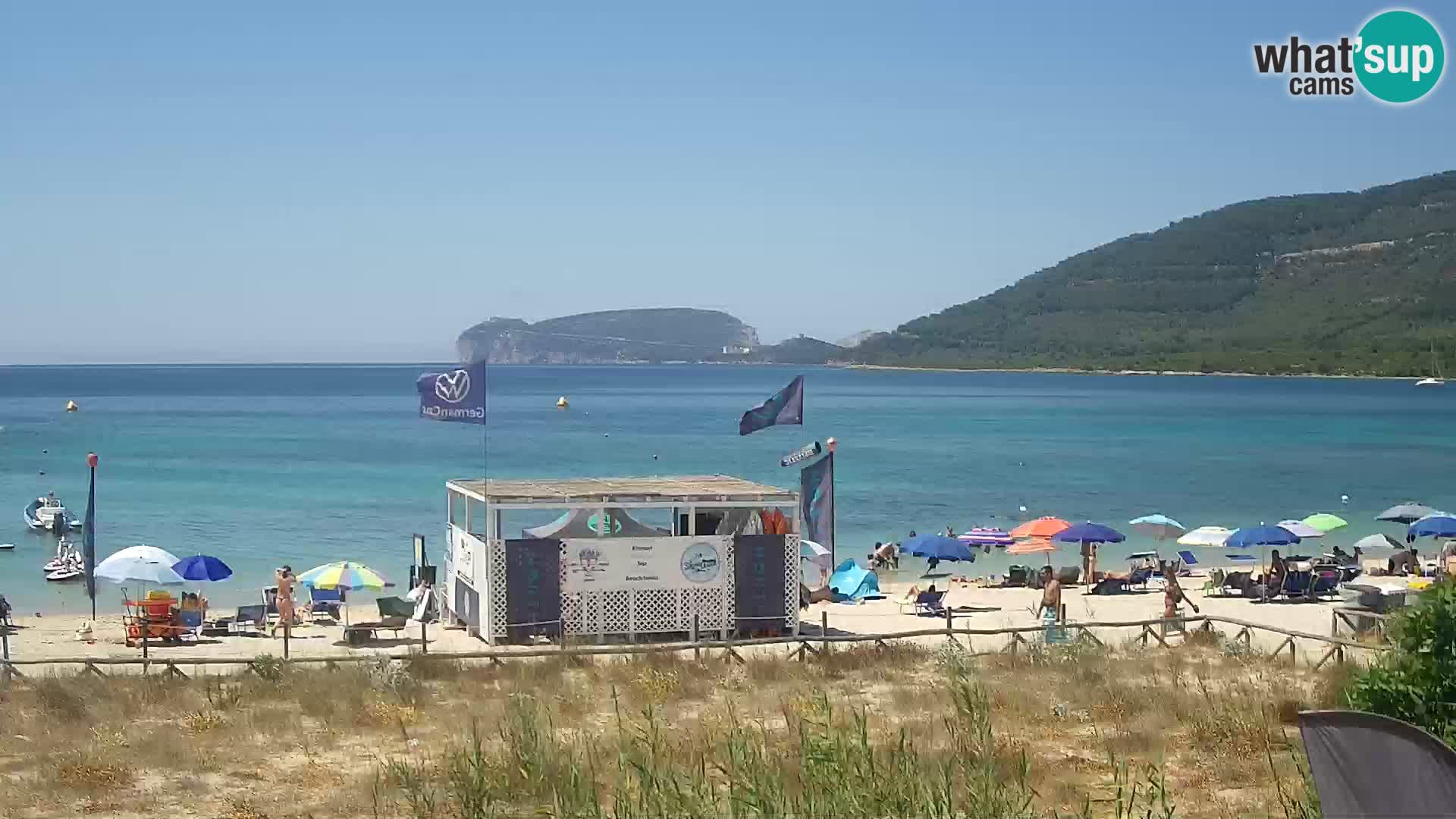 Webcam en direct Plage de La Stalla Riviera del Corallo – Alghero – Sardaigne – Italie