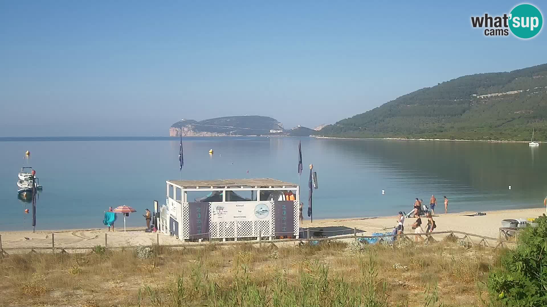 Live webcam La Stalla beach Riviera del Corallo – Alghero – Sardinia – Italy