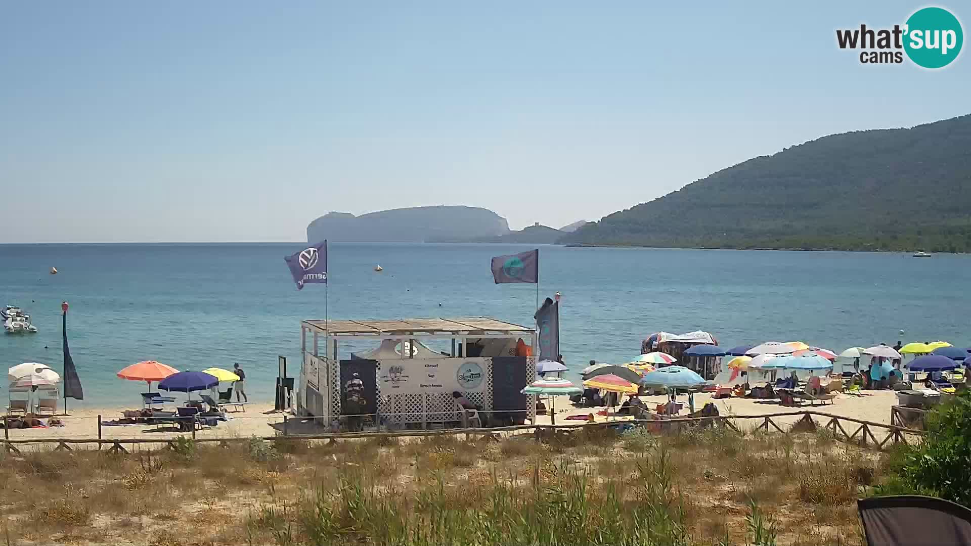 Spletna kamera plaža La Stalla Riviera del Corallo – Alghero – Sardinija – Italija