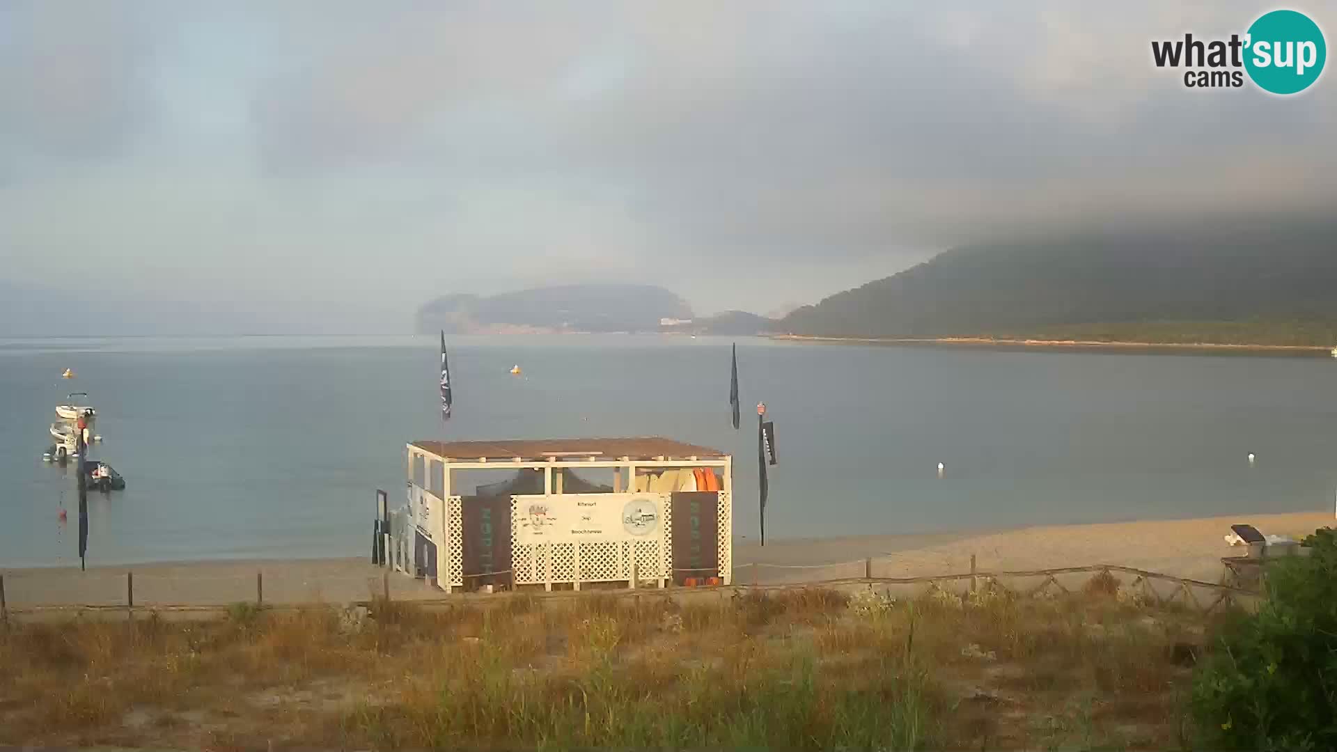 Live webcam La Stalla beach Riviera del Corallo – Alghero – Sardinia – Italy